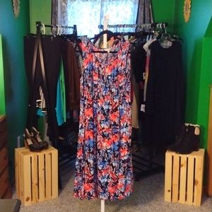 Sleeveless, red white and blue, Croft&Barrow dress, XL